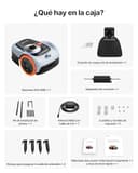 Segway Navimow i205 AWD Robot Cortacésped sin Cable Perimetral, Tracción Integral para Pendientes del 45%, EFLS NRTK + Vision, Mapeo Automático, Rec. 500 m², no se Requiere Antena RTK - 9