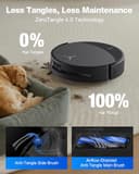 ECOVACS DEEBOT T90 PRO Omni Robot Vacuum and Mop,30,000Pa Blast Suction,OZMO Roller 3.0 Mopping,ZeroTangle 4.0,Hot Water Wash & 145°F Air Dry, AI Obstacle Avoidance (With 2L Cleaning Solution) - 4