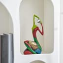 Octdays Escultura de Mujer de Arte Abstracto, Moderna Estatua Abstracta de cerámica para Sala de Estar, Oficina, gabinete, decoración de Mesa, decoración del hogar, B - 3