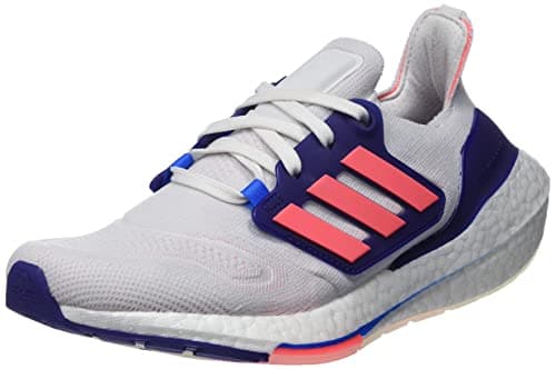 Adidas Damen Ultraboost 22 Zapatos para Correr, Crystal White/Turbo/Legacy Indigo, 38 2/3 EU