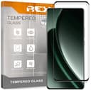REY 2X Protector de Pantalla Curvo 3D para OPPO REALME GT NEO6 SE 5G - REALME GT 6T 5G - REALME GT 6 5G, Negro, Protección Completa, 3D / 4D / 5D - 1