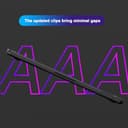 eleger Funda Matte Crystal Compatible con MacBook Pro 16 Pulgadas M4 M3 M2 M1 Pro/MAX [Color Compatible con Mac] 2024 2023 2021, Carcasa rígida Ultrafina para Mac Pro 16,2", Negro Transparente - 3