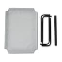 Amazon Basics Kühlendes erhöhtes Hund Haustierbett, M, Grau, L 110 x B 65 x H 19 cm - 5