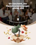 MassagegeräT, 4D NackenmassagegeräT mit Wärme, Heizendes Nacken, 3 Massageeinstellungen & 2 Heizstufen, Tiefengewebemassage für Nacken und Schultern, Wiederaufladbarer, Bionisches Massager für Eltern - 8