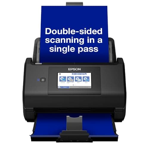 Epson WorkForce ES-580W Scanner con ADF + alimentatore di fogli 600 x 600 DPI A4 Nero (WORKFORCE ES-580W)