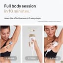 Braun IPL Silk-Expert Pro 5, at Home Hair Removal, Alternative for Laser Hair Removal, Includes Pouch, Venus Razor, Precision Head, 2 Years of Smooth Skin, Gift for Women, White/Gold, PL5137 - 3