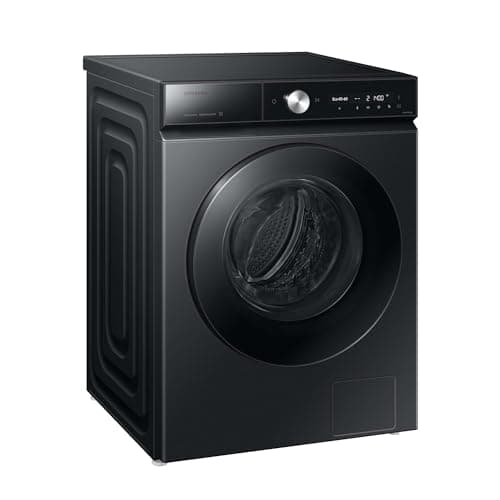 Samsung WW11DB8B95GBU2 Bespoke Washing Machine 11 kg 1400 rpm Extra Energy Saving Energy Efficiency Class A (-40%), AI Ecobubble, QuickDrive, AI Wash, SuperSpeed 39 Min, Black