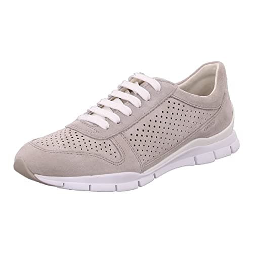 Geox Damen D Sukie B Sneakers,Lt Grey,39 EU