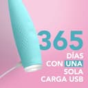 FOREO issa 4 Spazzolino elettrico sonico 4-in-1 ricaricabile con testina extra per 12 mesi, setole morbide, testine sostituibili, pulizia denti, sbiancante denti, pulizia ultra-igienica - 4