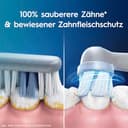 Oral-B iO Series 3 Plus Edition Elektrische Zahnbürste — Electric Toothbrush, Inkl. 3 Aufsteckbürsten, 3 Putzmodi für Zahnpflege — Designed by Braun, GUT GETESTET von STIFTUNG WARENTEST, Hellblau - 7