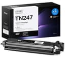 Timink Toner TN247 TN-243CMYK Toner Value Pack Compatible for Brother TN243 DCP-L3550CDW HL-L3230CDW HL-L3210CW MFC-L3750CDW HL-L3270CDW MFC-L3770CDW DCP-L3510CDW MFC-L3710CW Ink Cartridges (1 Black) - 1