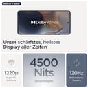 Motorola Edge 60 Fusion Smartphone (Robustes 6,67“-pOLED-Display Dank Corning Gorilla Glass 7i, widerstandsfähig, 50-MP-Kamera + Moto-AI, 8/256 GB, 5100 mAh) Pantone Slipstream + Handyhalterung - 6