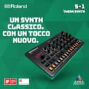 Roland AIRA Compact S-1 Tweak Synth | Micro Polysynth Ultra-Portatile con Funzioni Avanzate | D-Motion Sound Control | Batteria Wireless da 4,5 Ore | Leggero e Robusto - 2
