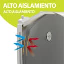 Ferplast Kit de 6 Paneles Aislantes para Caseta Perro DOGVILLA 110, Aislamiento Térmico, Fácil Instalación, 94 x 67 x h 8 cm - 4