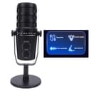 Professionelles Dynamisches Mikrofon, USB/XLR -Mikrofon mit Metallhalterung, Cardioid -Zeigepick -up, Dynamisches Vokalmikrofon für Live -Gaming, Podcast -Streaming - 7