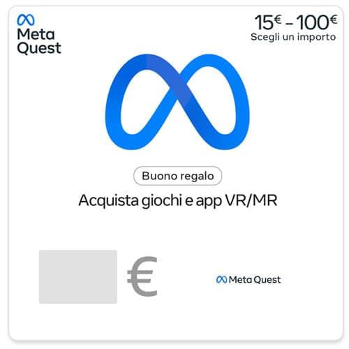 Meta Quest Carta Regalo - €15 - Meta Quest - via e-mail