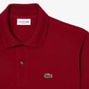 Lacoste L1212 Camisa Polo, Rojo (Bordeaux), M Hombre - 8
