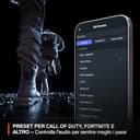 SteelSeries Arctis Nova 3P - Cuffie da gioco multipiattaforma wireless - Controllo via app - Batteria 40h - Driver magnetici al neodimio - 2,4GHz/BT - Mic staccabile - PS5, PS4, PC, Switch - Acqua - 3