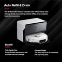 Roborock S8 MaxV Ultra Weiß (Version mit Wasseranschluss) Saug-Wisch-Roboter mit automatischer Nachfüllstation - 5