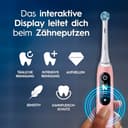 Oral-B iO Series 6 Sensitive Edition Elektrische Zahnbürste/Electric Toothbrush, 2 Aufsteckbürsten, 5 Putzmodi für Zahnpflege, Valentinstagsgeschenk für Ihn/Sie, Designed by Braun, pink sand - 8