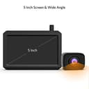 Cargoplay K7PRO Kit Telecamera Retromarcia Wireless Digitale supporta 2 telecamere, Telecamera Posteriore Segnale Stabile, Monitor HD da 5 pollici, Telecamera Auto Impermeabile IP68, Visione Notturna - 7