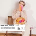 LANA GROSSA Cool Wool Vintage | Merinoklassiker mit Ton-in-Ton Farbeffekt | Handstrickgarn aus 100% Schurwolle (Merino extrafein) | 50g Wolle zum Stricken & Häkeln | 160m Garn FB 7369 - 3