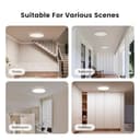 Yeelight LED Ceiling Light Motion Sensor, Waterproof Bathroom Ceiling Lamp Flicker-Free, Smart Lights Indoor 2000K-6000K Dimmable, Eye-Friendly Ceiling Light for Garage Shed Loft Bedroom Hallway - 7