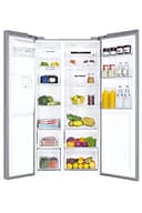 Haier HSOGPIF9183, Frigorifero Side by Side con Water&Ice Dispenser, Libera installazione - 3