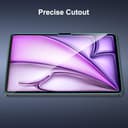 SPARIN Panzer Schutz Glas für iPad Air 13 Zoll (2026 M4/2025 M3/2024 M2) und iPad Pro 13 Zoll M5 2025/M4 2024, 2 Stück Schutzfolie für iPad 13"（Nicht für 11 Zoll）, 9H Härte Schutzglas - 4