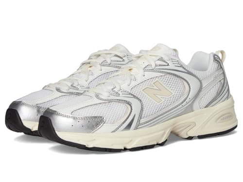 New Balance Unisex Mr530 Trainers, Silver Metallic Yellow, 39.5 UK