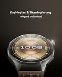 HUAWEI Watch GT 6 Pro Smartwatch, GPS, EKG, 1,47" AMOLED-Display, Bis zu 21 Tage Akku, umfassende Fahrrad-Features, 100+ Sportmodi, Kompatibel mit Android™ & iOS, Gesundheitsmonitoring, Schwarz, 46mm - 7