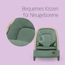 Maxi-Cosi Kori 2-in-1-Babywippe mit Spielzeugbogen, 0–2 Jahre, bis zu 15 kg, Baby Bouncer, 3 mit einer Hand einstellbare Liegepositionen, Easy-in-Gurt, leicht und kompakt, Eco Care, Beyond Green - 3