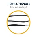 Ruffwear, Front Range Hundeleine, 1,5 m Lange Leine mit gepolstertem Griff für den täglichen Spaziergang, Blaze Orange - 6