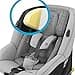 Maxi-Cosi Mica i-Size, 360 Swivel car seat, 360 car seat with isofix 0 - 4 years, 40-105 cm, 0-18 kg, Rearfacing up to 4 years, G-Cell Side Impact Protection, Newborn Inlay, Authentic Grey - 5