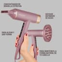 Remington secador AIRvive (motor brushless digital, iónico, silencioso, 240 km/h) difusor y concentrador (tecnología Ionic Air antiencrespamiento, 12 combinaciones de temperatura y velocidad) EC8930 - 8