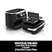 Ninja Foodi FlexDrawer Air Fryer, Dual Zone with Removable Divider, Large 10.4L Drawer, 7-in-1, Air-Fryer Uses No Oil, Air Fry, Roast, Bake, Max Crisp, Non-Stick Dishwasher Safe Parts, Black AF500UK - 2