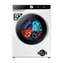 Samsung Lavatrice AI Control WW10FG6U34LK/U3, 10 Kg, AI Energy Mode, AI Ecobubble, Carica Frontale, Corpo: Bianco, Oblò e Display: Nero, 60l x 85h x 55p cm - 1