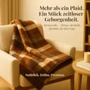 Wool & Home Merino Wolldecke 140x200 cm – Kuscheldecke aus 100% Merinowolle, Einfarbig Grau – Gewicht 500 g/m² – Atmungsaktiv und Langlebig - 7
