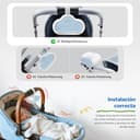 Robofun Baby Rocker, Columpio Para Cochecito De bebé, Ayuda Para Dormir Para Bebés, Temporizador De 30-60-90 Minutos, USB-C Recargable, 3 Niveles De Intensidad – Se Adapta A Todos Los Cochecitos - 7