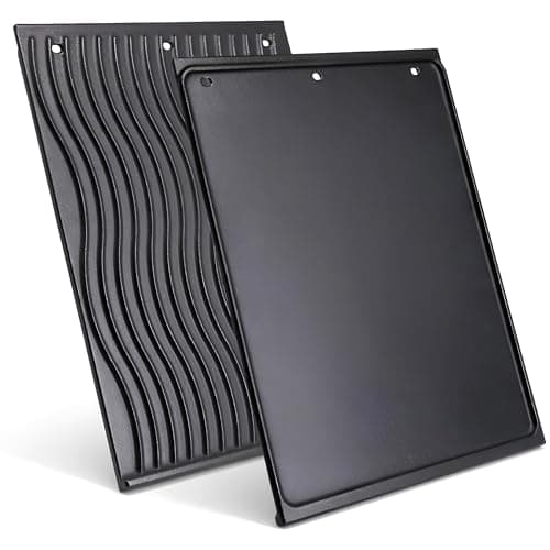 Piastra reversibile in ghisa per Napoleon Prestige PRO serie 500 accessori per barbecue, piastra smaltata