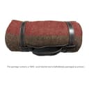 JQZ Manta de Lana 100% de 4.4 Libras, reproducción Militar Suiza, cálida, Gruesa, Lavable, 59 x 80 Pulgadas, Ideal para Acampar al Aire Libre, Eventos Deportivos, Kits de Supervivencia y Emergencia - 7