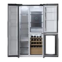 Cecotec Frigorífico 3 puertas Bolero CoolMarket TDW 548 Black Glass E, Clase E, 548 L, Diseño T Door, Compresor Inverter Plus, Total No Frost, Metal Cooling, Multi AirFlow, Fast Cooling & Freezing - 15