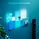 Nanoleaf Blocks Kit Iniziale | 6 Quadrati Illuminazione Diffusa Uniforme, Pannelli da Parete RGBW, Luci Led 16M Colori, Sincronia Musica e Schermo, Thread/WiFi Controllo via App e Vocali (Alexa Apple) - 4
