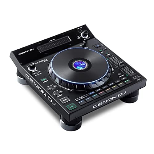 Denon DJ LC6000 - Controlador USB DJ para motor OS Media Player Control de subcapa para Serato DJ, Virtual DJ y Algoriddim djay Pro AI