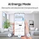 Samsung Kühl-Gefrier-Kombination, Kühlschrank mit Gefrierfach, 203 cm, 390 l Gesamtvolumen, 114 l Gefrierteil, AI Energy Mode, Flaschenregal, Premium Black Steel, RL38C602CB1/EG - 5