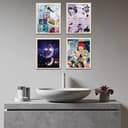 BDSHUNBF Set di 6 Olivia Poster, Motivo Copertine Degli Album, Poster Musicali, Decorazione Artistica, Poster Stampa, per Dormitorio, Senza Cornice - 3