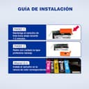 KINGWAY PGI-580 CLI-581 XXL Cartuchos de Impresora Compatibles con Canon 580XXL 581XXL Cartuchos Multipack para Pixma TS6350 TS705 TS8350 TS8352 TS9550 TS6351 TS8351 TR8550 TR7550 TS9150 TS9551C 15P - 4