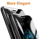 REY 2X Protector de Pantalla Curvo 3D para OPPO REALME GT NEO6 SE 5G - REALME GT 6T 5G - REALME GT 6 5G, Negro, Protección Completa, 3D / 4D / 5D - 5