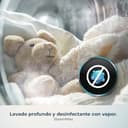 Cecotec Lavadora Carga Frontal 9Kg Bolero DressCode 9450 Inverter Steel, 1400 rpm, 16 programas, Clase A-10%, Motor Inverter Plus, Allergy Care, Pearl Drum, Función Silence, Stop&Go y Kid Lock, Steel - 9