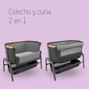 Maxi-Cosi Iora Cuna Colecho Bebe, Co-Sleeper, 0 - 6 meses, máx. 9 kg, 4 Posiciones de Inclinación y 5 de Altura, Fácil Deslizamiento, Cómodo Colchón, Amplia Cesta, Fácil Transporte, Essential Graphite - 2